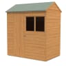 Forest Shiplap Dip Treated Reverse Apex Shed 6 x 4ft