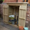 Forest Shiplap Pressure Treated Pent Garden Store 1320 x 1080 x 550mm