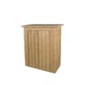 Forest Shiplap Pressure Treated Pent Garden Store 1320 x 1080 x 550mm