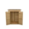 Forest Shiplap Pressure Treated Pent Garden Store 1320 x 1080 x 550mm