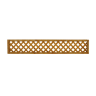 Forest Diamond Lattice Fence Topper 6ft x 1ft (1.83m x 0.3m)