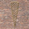 Forest Hidcote Fan Lattice Trellis 2ft x 6ft (0.61m x 1.8m) Pack of 4