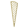 Forest Hidcote Fan Lattice Trellis 2ft x 6ft (0.61m x 1.8m) Pack of 5