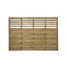 Forest Pressure Treated Decorative Kyoto Fence Panel 6ft x 4ft (1.8m x 1.2m) Pack of 4