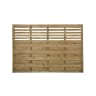 Forest Pressure Treated Decorative Kyoto Fence Panel 1.8m x 1.2m Pack of 5