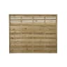 Forest Pressure Treated Decorative Kyoto Fence Panel 1.8m x 1.5m Pack of 5