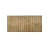 Forest Pressure Treated Closeboard Fence Panel 6ft x 3ft (1.83m x 0.93m) Pack of 4