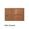 Forest Closeboard Fence Panel 6ft x 4ft (1.83m x 1.23m) Pack of 4