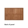 Forest Closeboard Fence Panel 1.83m x 1.23m Pack of 4