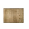 Forest Pressure Treated Closeboard Fence Panel 6ft x 4ft (1.83m x 1.23m) Pack of 3