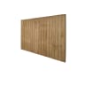 Forest Pressure Treated Closeboard Fence Panel 6ft x 4ft (1.83m x 1.23m) Pack of 4