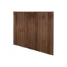 Forest Pressure Treated Closeboard Fence Panel 6ft x 5'6ft (1.83m x 1.68m) Brown Pack of 5