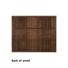 Forest Pressure Treated Closeboard Fence Panel 6ft x 5'6ft (1.83m x 1.68m) Brown Pack of 5