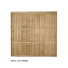 Forest Pressure Treated Closeboard Fence Panel 1.83m x 1.68m Pack of 5