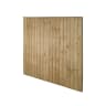 Forest Pressure Treated Closeboard Fence Panel 6ft x 5'6ft (1.83m x 1.68m) Pack of 5