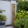 Forest Pressure Treated Vertical Slatted Screen 1ft x 6ft (0.3m x 1.83m) Pack of 4