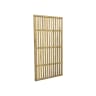 Forest Pressure Treated Vertical Slatted Screen 3ft x 6ft (0.9m x 1.8m) Pack of 3