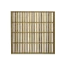 Forest Pressure Treated Vertical Slatted Screen 6ft x 6ft (1.8m x 1.8m) Pack of 3