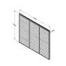 Forest Dip Treated Trade Lap Fence Panel 1.83 x 1.52m