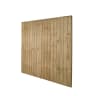 Forest Closeboard Fence Panel 6ft x 6ft (1.83m x 1.85m)