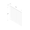 Forest Closeboard Fence Panel 6ft x 6ft (1.83m x 1.85m)