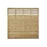 Forest Pressure Treated Decorative Kyoto Fence Panel 1.8 x 1.8m Pack of 3