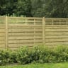 Forest Pressure Treated Decorative Kyoto Fence Panel 6ft x 6ft (1.8m x 1.8m) Pack of 5