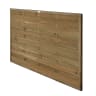 Forest Pressure Treated Decorative Europa Plain Fence Panel 6ft x 4ft (1.8m x 1.2m) Pack of 5
