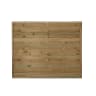 Forest Pressure Treated Decorative Europa Plain Fence Panel 1.8 x 1.5m Pack of 3