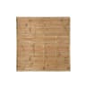 Forest Pressure Treated Decorative Europa Plain Fence Panel 6ft x 6ft (1.8m x 1.8m) Pack of 5