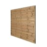 Forest Pressure Treated Decorative Europa Plain Fence Panel 6ft x 6ft (1.8m x 1.8m) Pack of 5