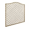 Forest Pressure Treated Decorative Europa Hamburg Garden Screen 6ft x 6ft (1.8m x 1.8m) Pack of 4