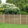 Forest Pressure Treated Contemporary Slatted Fence Panel 1.8m x 0.9m Pack of 4