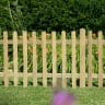 Forest Pressure Treated Ultima Pale Picket Fence Panel 6ft x 3ft (1.83m x 0.9m) Pack of 5
