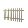 Forest Pressure Treated Ultima Pale Picket Fence Panel 6ft x 3ft (1.83m x 0.9m) Pack of 5