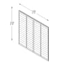 Forest Superlap Fence Panel 6ft x 6ft (1.83m x 1.83m)