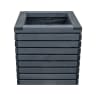 Square Contemporary Planter Black