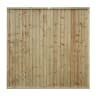 Grange Superior Pressure Treated Featheredge Panel Green 6ft x 6ft (1.83m x 1.8m)