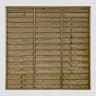 Grange Superior Pressure Treated Lap Panel Green 6ft x 5'6ft (1.83m x 1.65m)