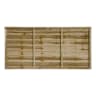 Grange Superior Pressure Treated Lap Panel Green 6ft x 3ft (1.83m x 0.9m)