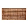 Grange Superior Pressure Treated Lap Panel Dark Brown 6ft x 3ft (1.83m x 0.9m)