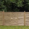 Grange Pressure Treated Contemporary Vogue Panel 6ft x 3ft (1.8m x 1.2m)