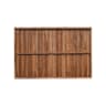Standard Featheredge Panel 6ft x 4ft Dark Brown
