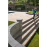 Marshalls Fairstone Sawn Versuro Steps Centre Stone 16.8lm Autumn Bronze