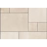 Marshalls Fairstone Sawn Versuro King Size Paving 760 x 760 x 22mm 9.24m² Caramel Cream