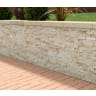 Marshalls Stoneface Drystack Walling 500 x 150 x 22mm 0.58m² Oyster Quartzite