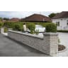 Marshalls Marshalite Pitched Walling 220 x 65 x 100mm 6.2m² Ash Multi