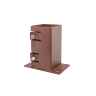 Grange Fencing Metpost System 2 Flush Fitting Bolt Down For 3