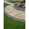 Natural Paving Single Size Flagstones 290 x 290mm Golden Fossil 19.7m²