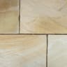 Natural Paving Single Size Flagstones 900 x 600mm Golden Fossil